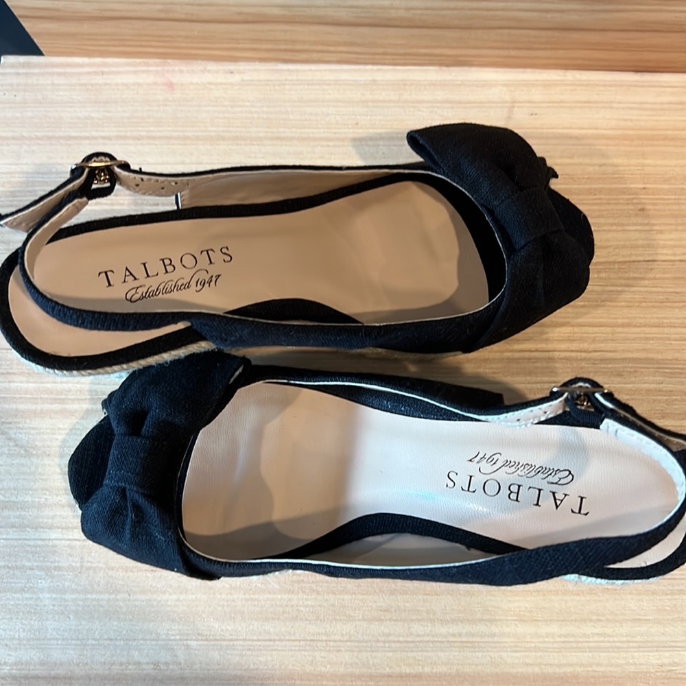 New Without Tags Talbots Wedge Sandals - image 3